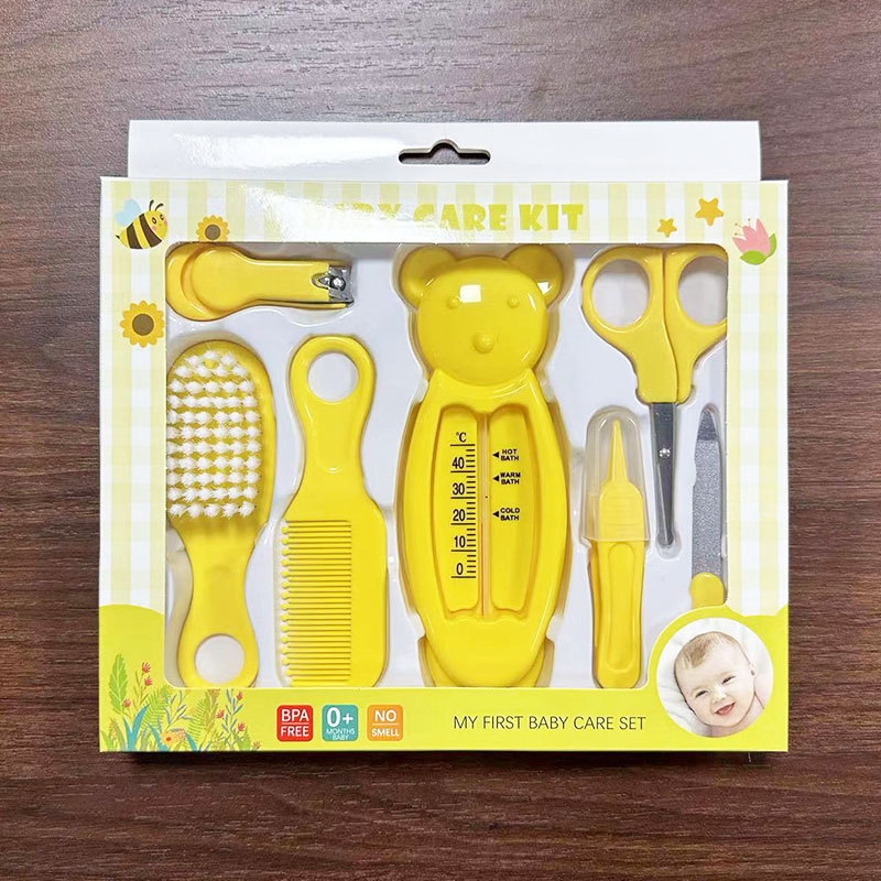 Water Thermometer Set English-packaged 7-piece Baby Care Kit photo 3