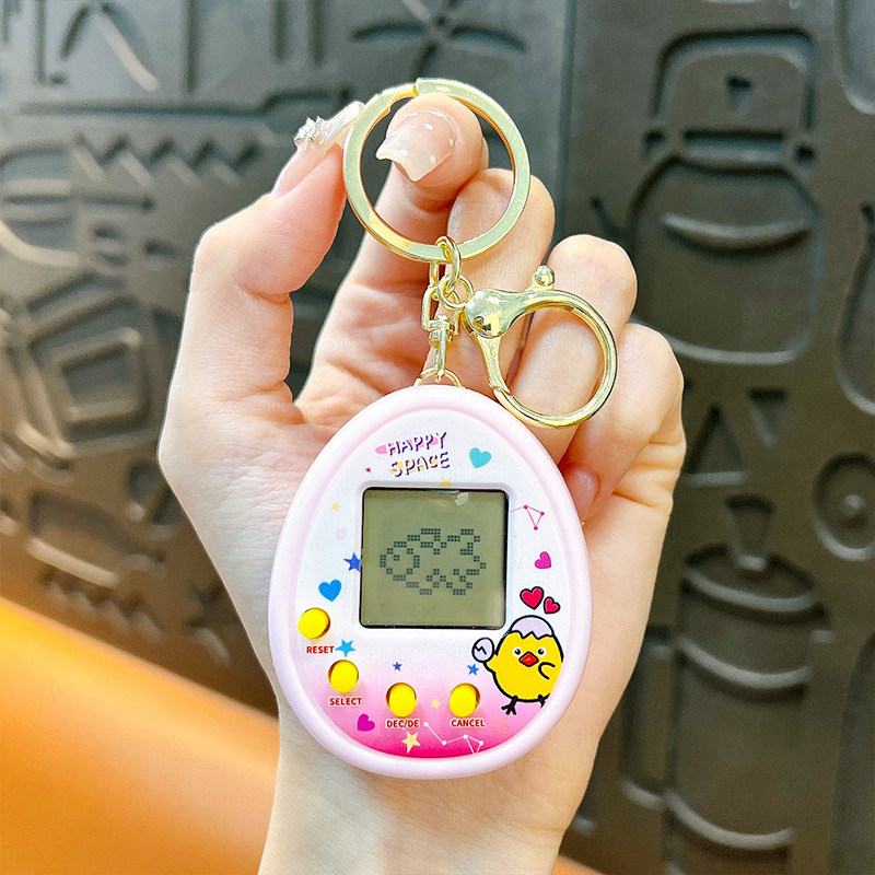 Electronic Pet Machine Mini Handheld Video Game Console Keychain Ornaments photo 7