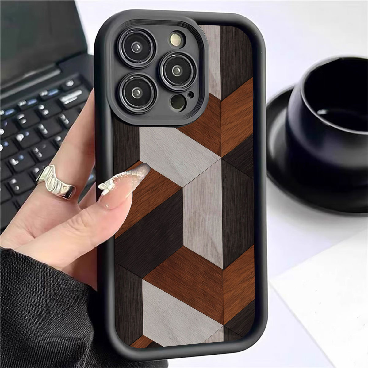Maillard-toned Gradient Black Phone Case photo 1