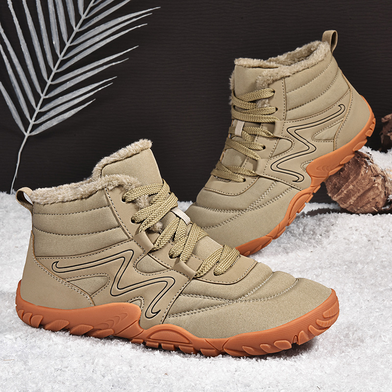 Men's Winter Warm And Plush Snow Boots photo 5