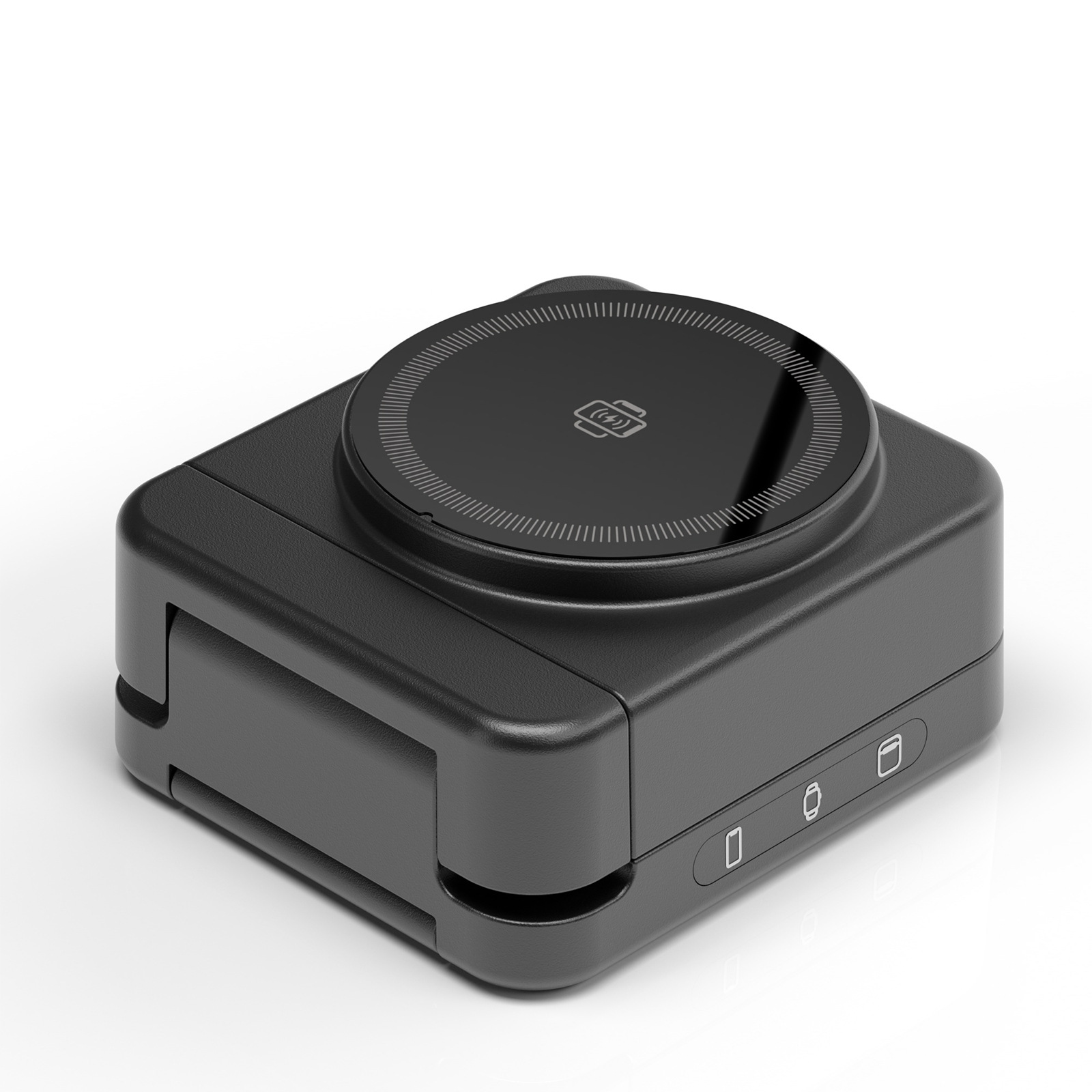 25W 3-in-1 Magnetic Wireless Charger With Folding Stand photo 2