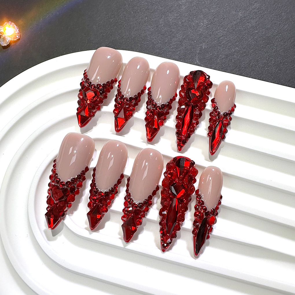 French-style Line-painted Nail Art Stickers photo 5