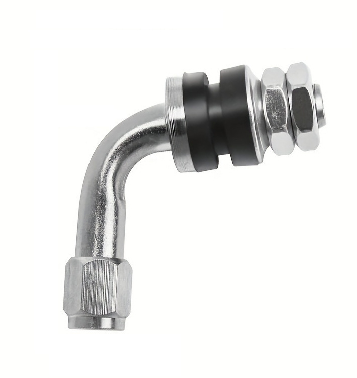 Vacuum Tire Conversion For Motorcycles Using Car Valve Stems photo 2