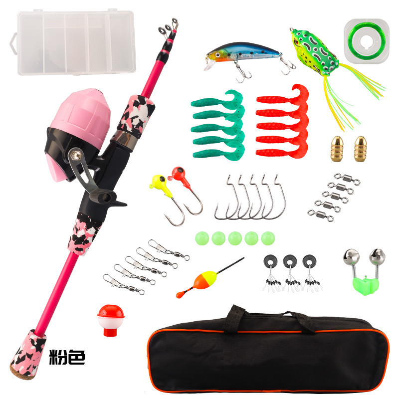 Lure Fishing Rod Short-section Fishing Gear Set photo 4