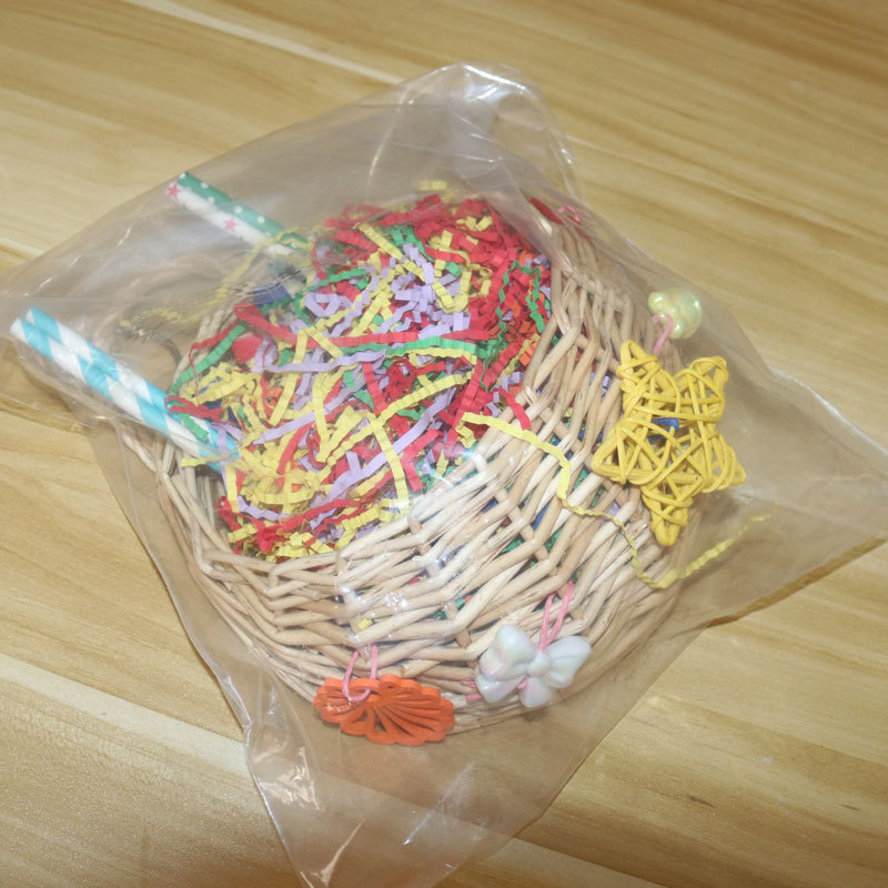 Parrot Basketball Hoop Five-pointed Star Paper Tube Puzzle Bite Toy photo 8