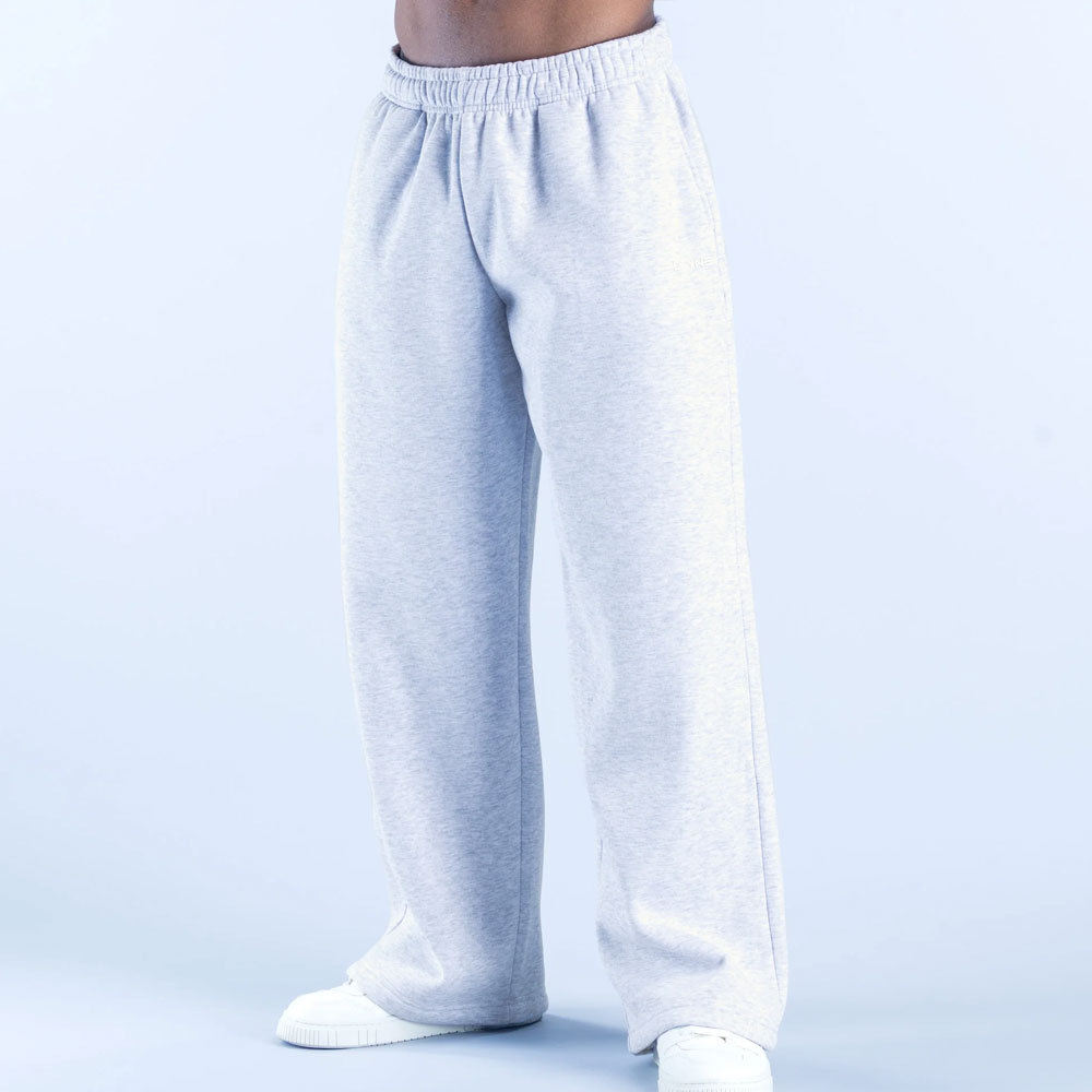 Mens High-waisted Straight-leg Long Casual Athletic Pants photo 6