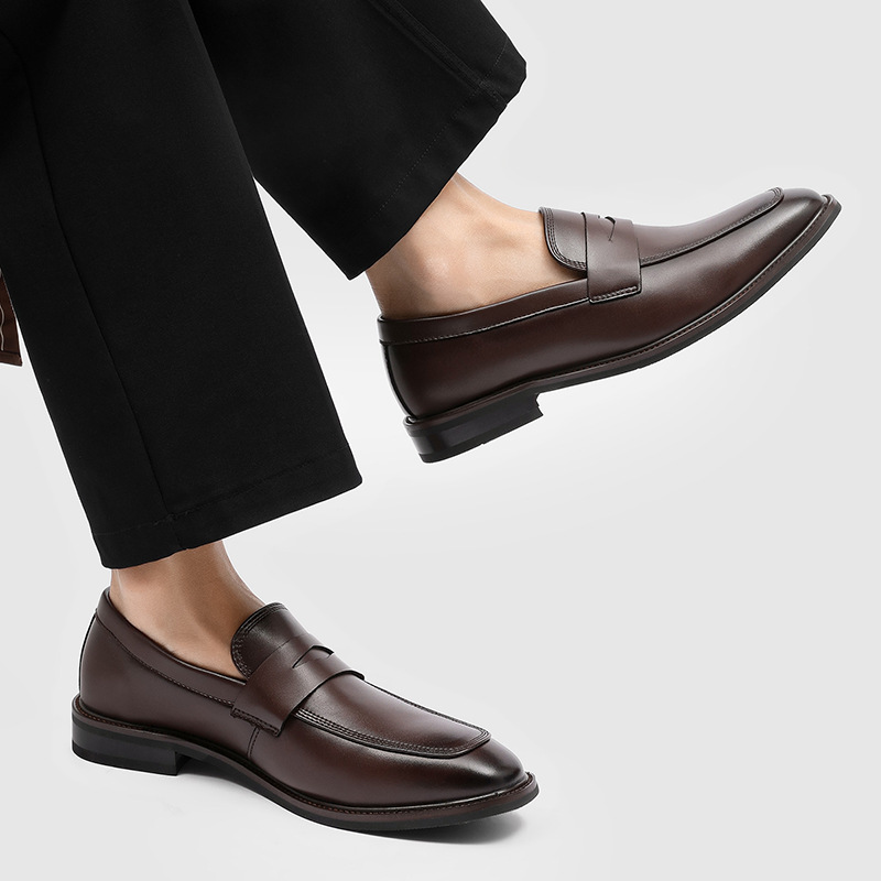 Slip-on Casual Black Loafer Shoes photo 5