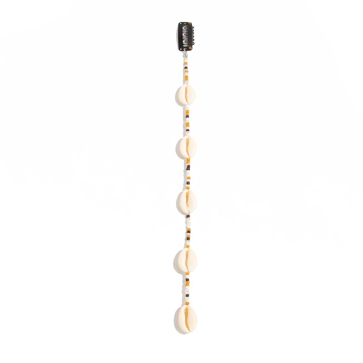 Bohemian-style Instagram-worthy Rice-bead Long Braided Hair Tie photo 3