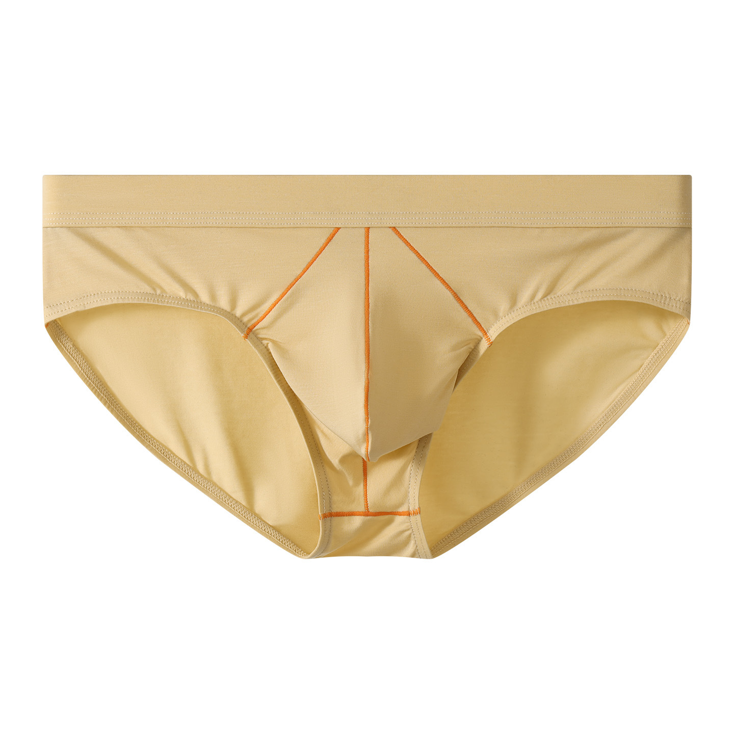 Mens Sexy Low-rise Solid-color Briefs photo 3
