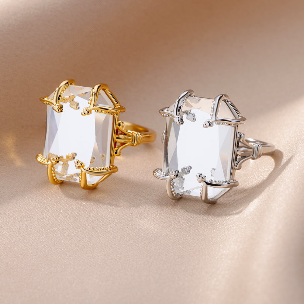 Zircon Niche Fashion, Heart-shaped Ring, Light Luxury Jewelry photo 2