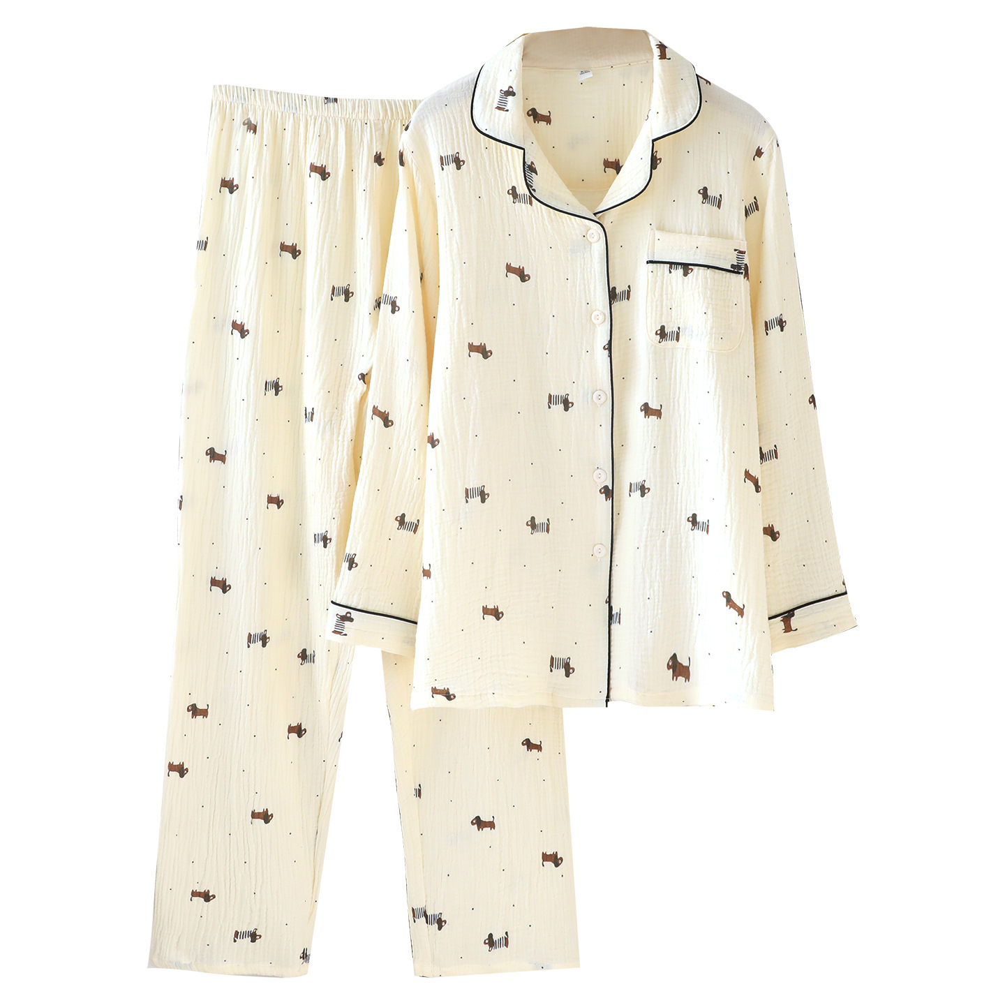 Mens And Womens Cartoon Cardigan Set photo 3