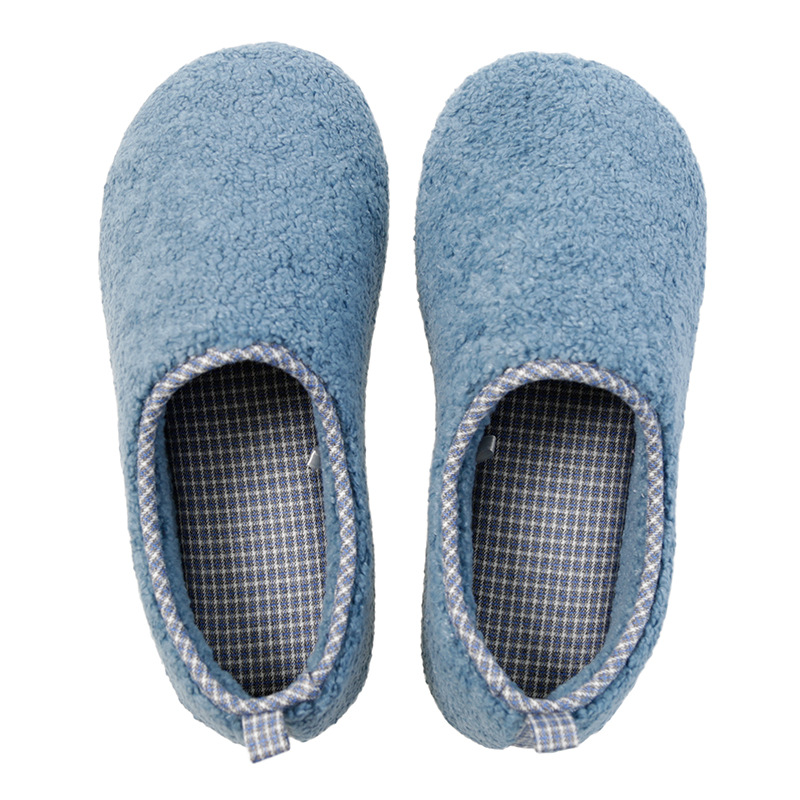 Japanese-style Plain-colored Winter Indoor Slippers photo 2