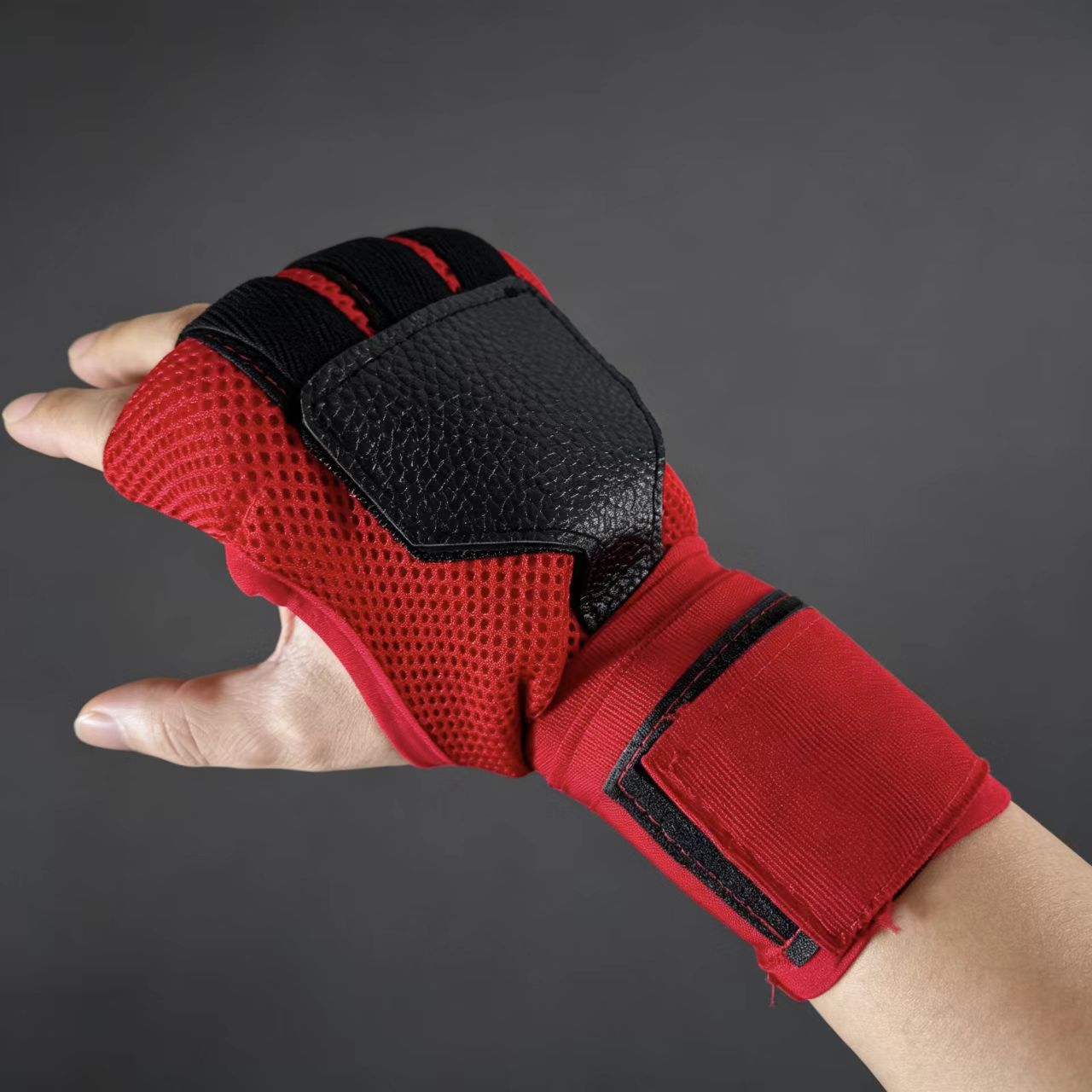 Boxing Hand Wraps With Straps And Hand Gloves photo 2