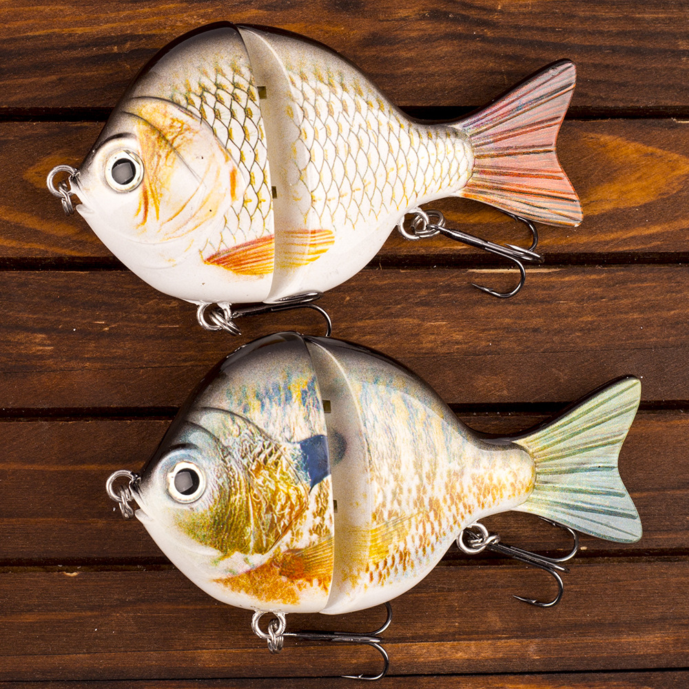 Multi Segment Sunfish Lure Bass Bait photo 1