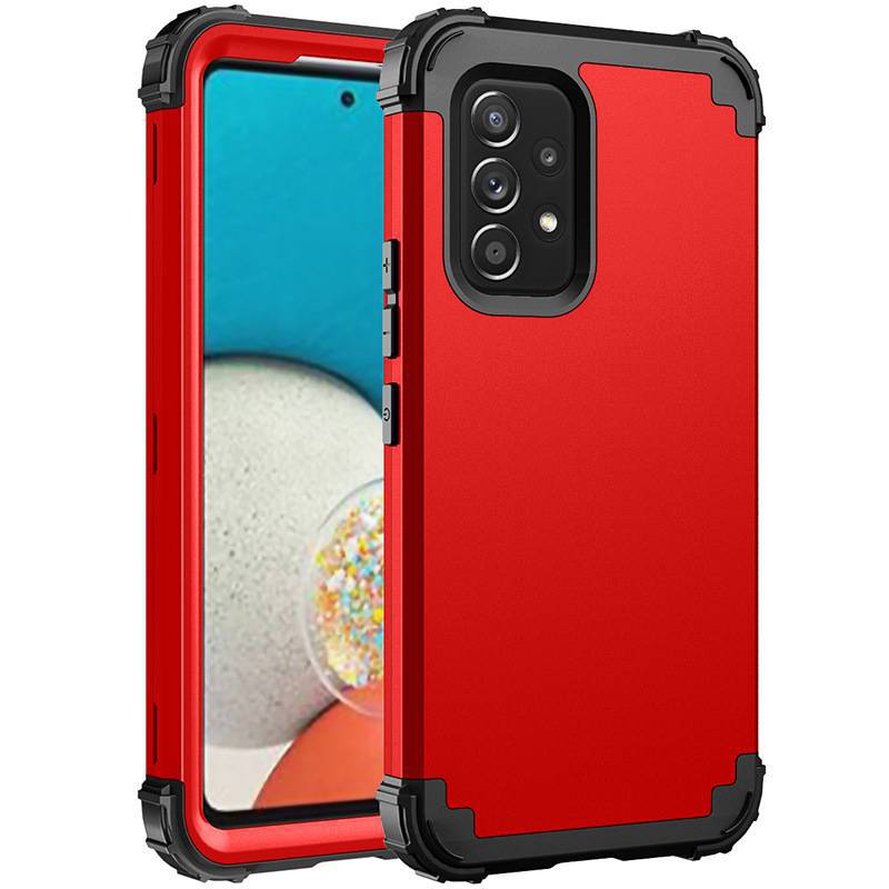 Silicone PC Three-in-one All-inclusive Drop-resistant Phone Case photo 3