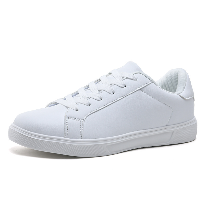 Leather-faced Waterproof Casual Sneakers For Teenagers Casual Skate Shoes photo 7