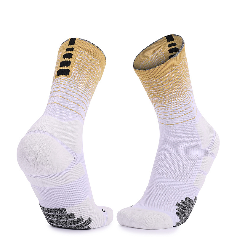 Thick Sweat Absorbing Towel Bottom Breathable Men's Mid Length Socks photo 5