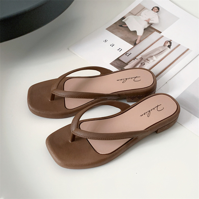 Summer Womens Flip-flops Outdoor Flat Thong Sandals Indoor Home Slippers photo 7