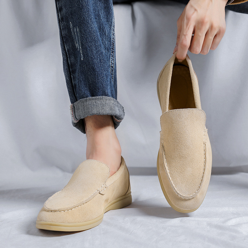 French-style Vintage Suede Shoes Trendy Outdoor Work Boots photo 1