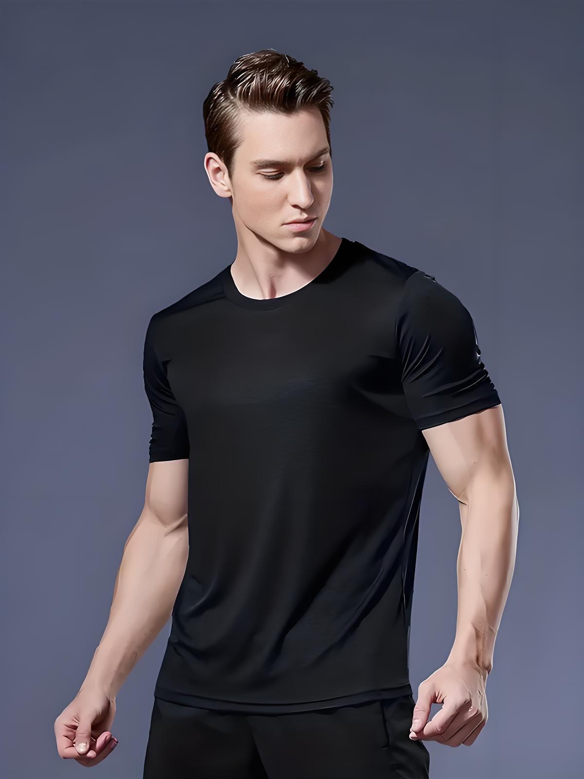 Sports T-shirt Casual Sportswear Short-sleeved Fitness Wear Quick-drying Sports Apparel photo 6