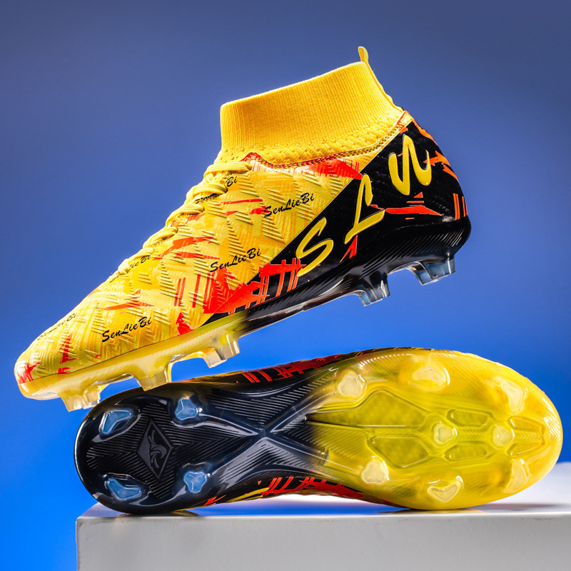 High-top Soccer Shoes For Teens And Children photo 1