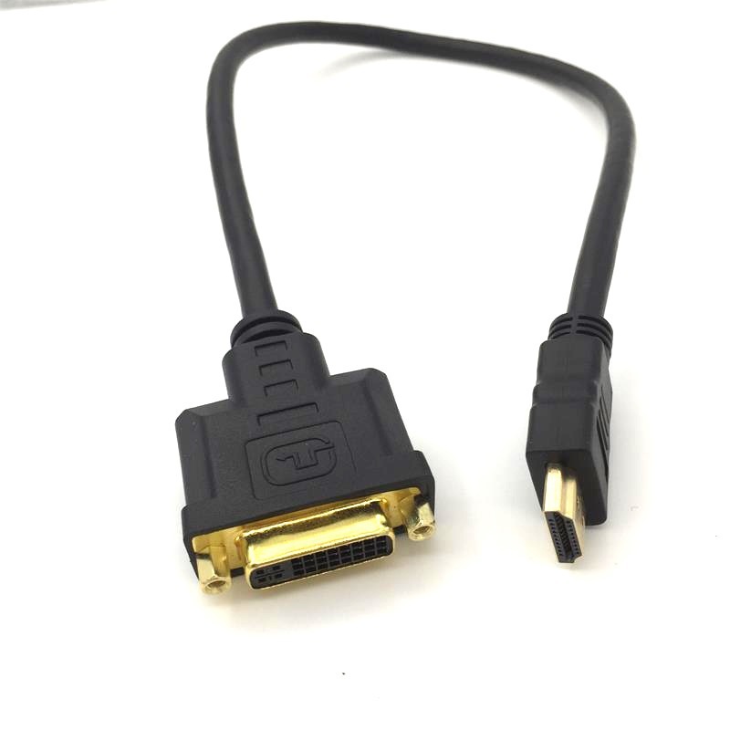 HDMI Male To DVI Female High-definition Adapter Cable photo 2