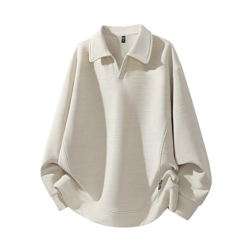 Mens Casual Long-Sleeve Lapel Top For Autumn And Winter photo 6