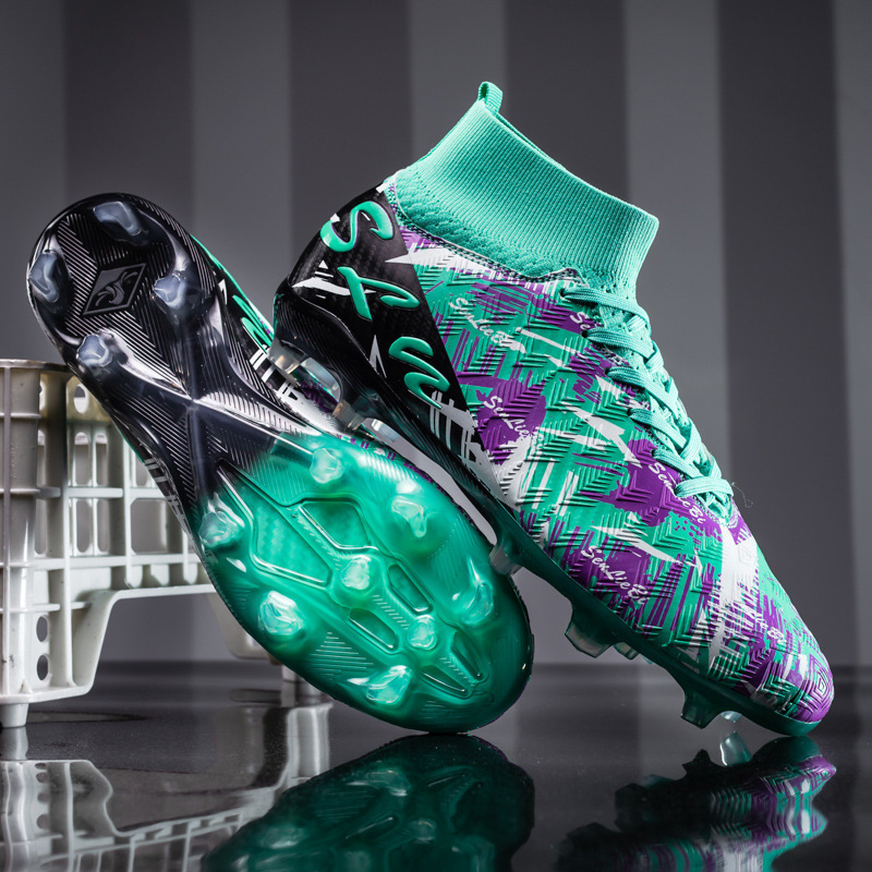 High-top Soccer Shoes For Teens And Children photo 8