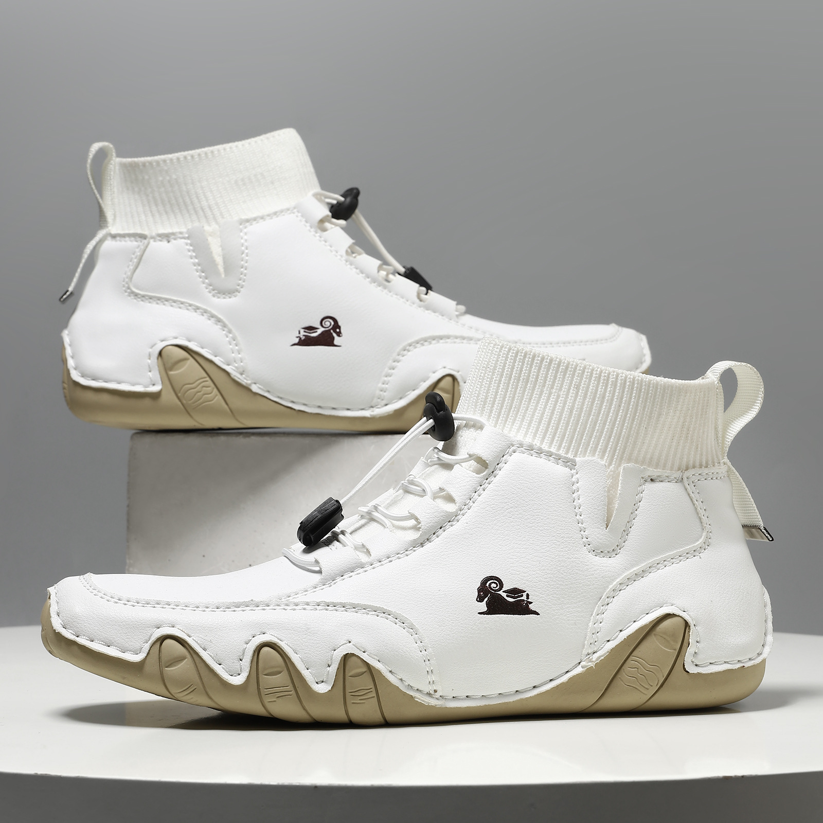 Mens High-top Casual Shoes Boots photo 4