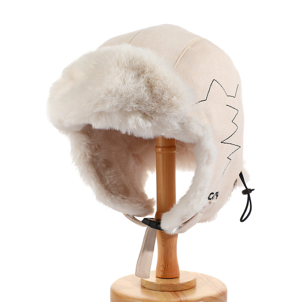 Mens Plush Warm And Thickened Ear Protecting Hat For Cold Weather photo 7