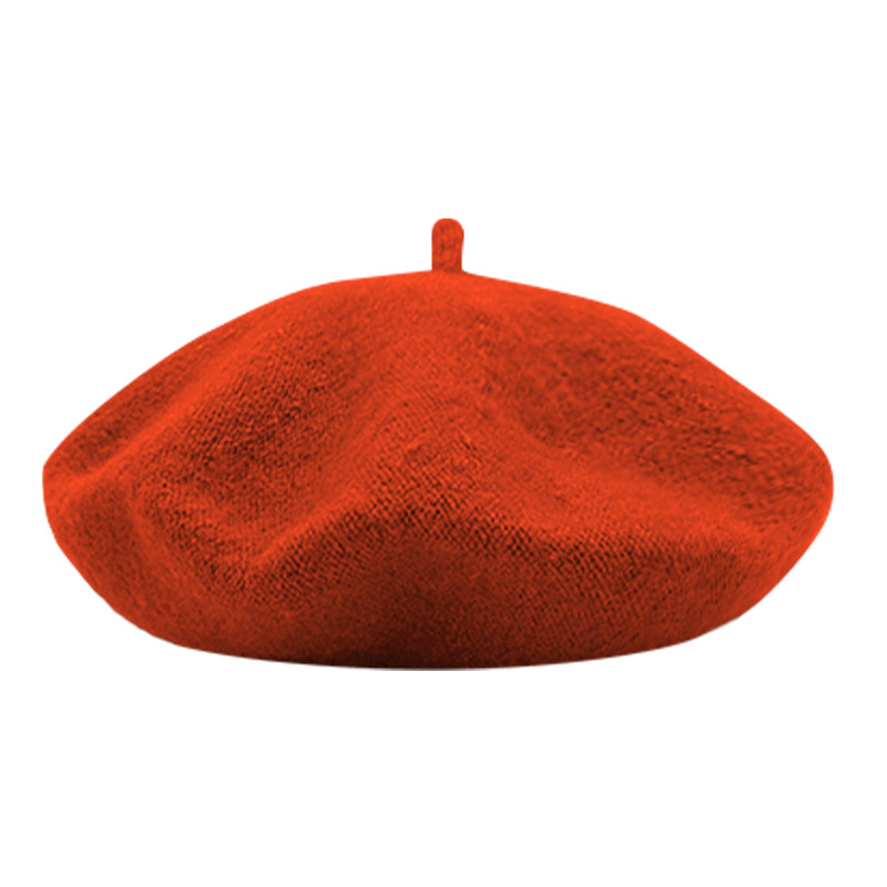 Childrens Beret British-Style Vintage Wool Beret photo 7