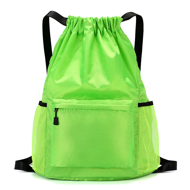 Simple Drawstring Cinch Bag Travel Backpack photo 5