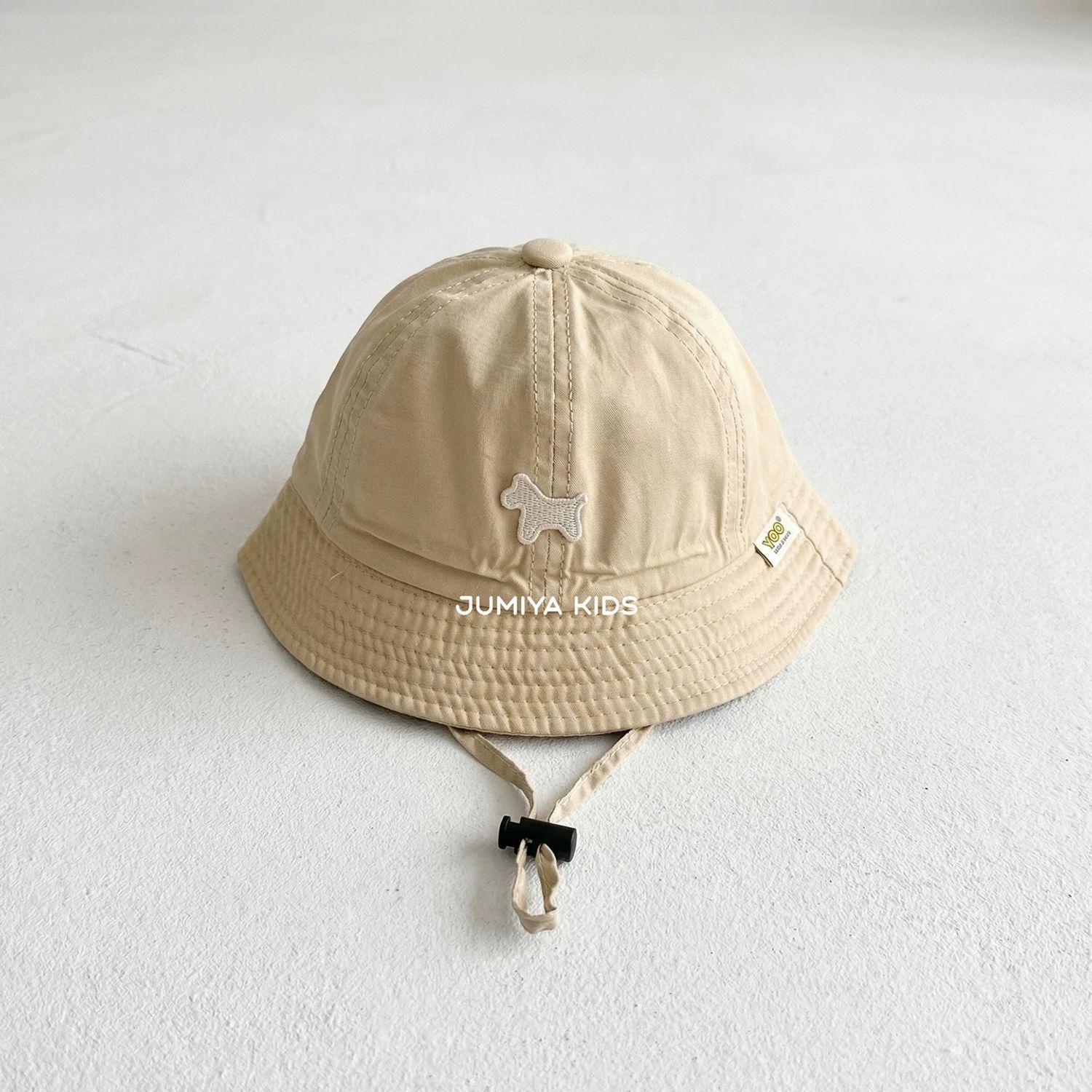 Baby Fisherman Hat With Small Spade Embroidery For Sun Protection photo 5