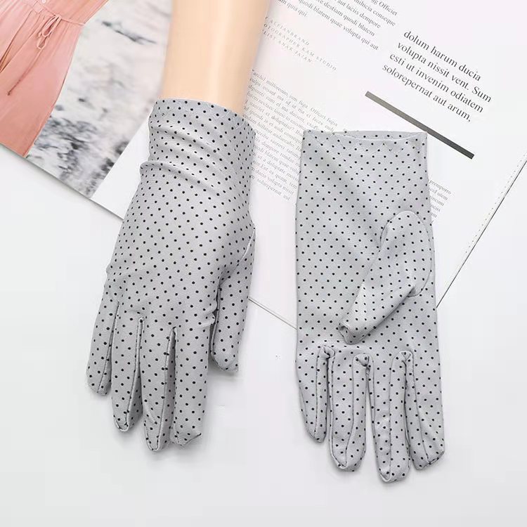 Spandex High Elastic Jewelry Etiquette Sun Protection Dance Driving Gloves For Performance photo 4