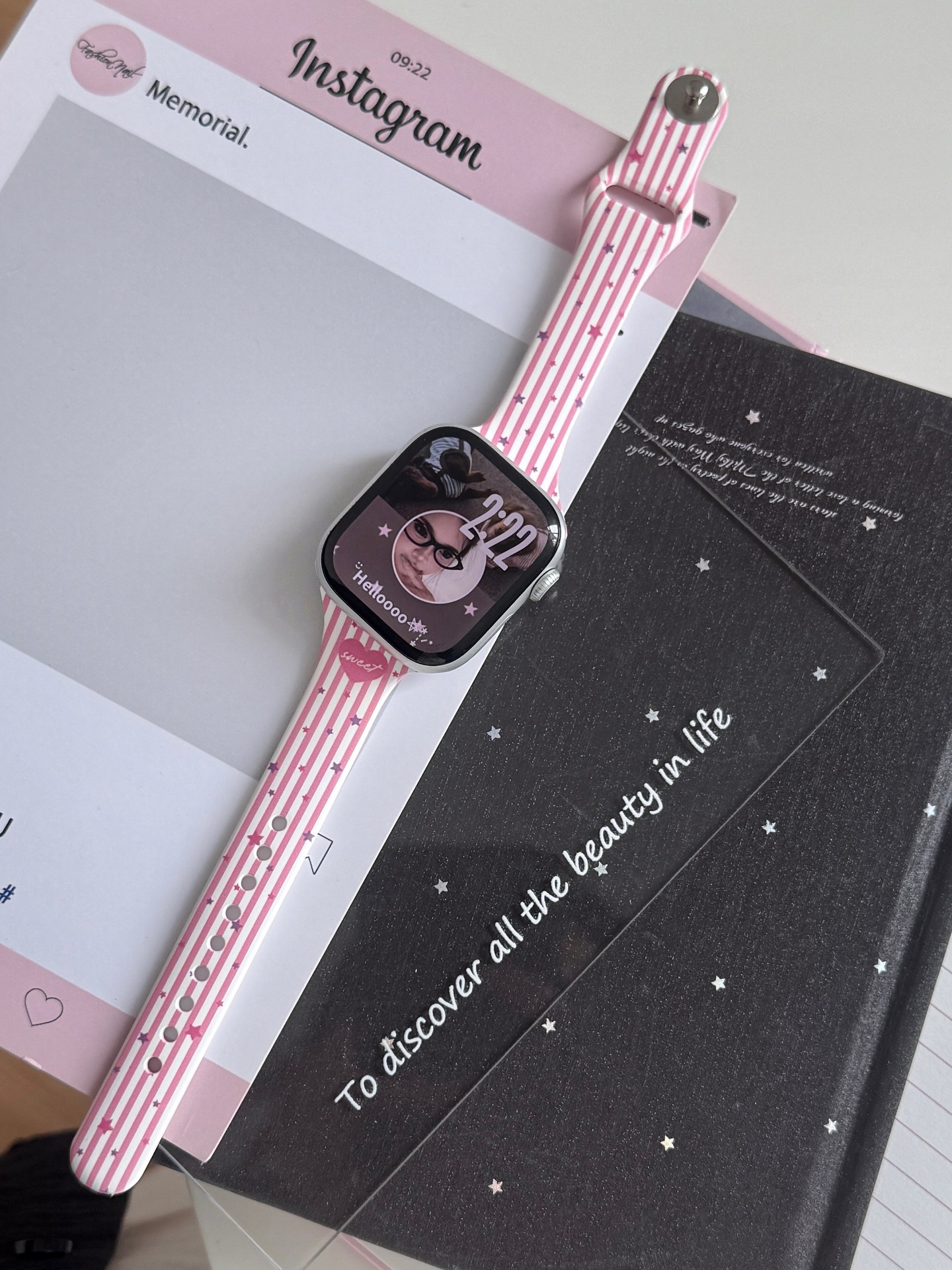 Star Striped Bias Cut Strap photo 3