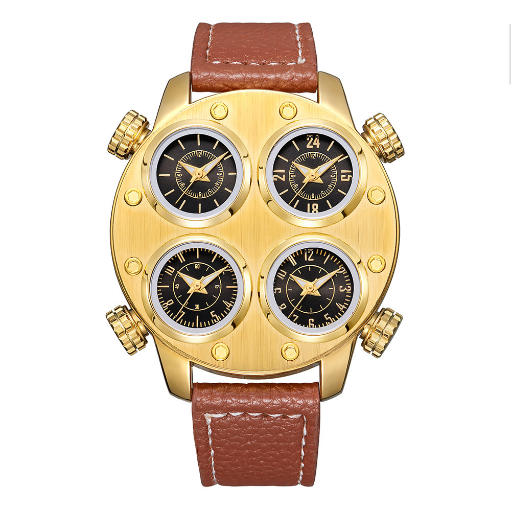 Mens Large-dial Quartz Watch photo 3