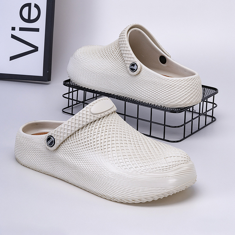 Mens Waterproof Soft-Soled Half Slippers For Outdoor Wear photo 3