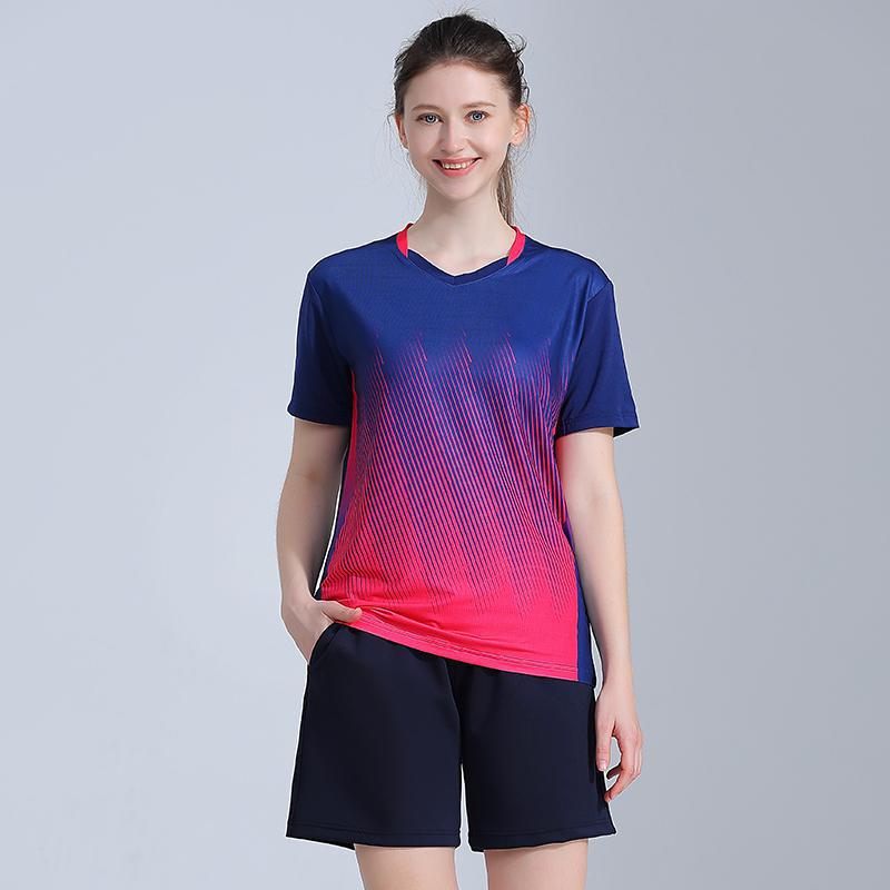 Badminton Quick-Drying Short-Sleeve Training Top photo 4