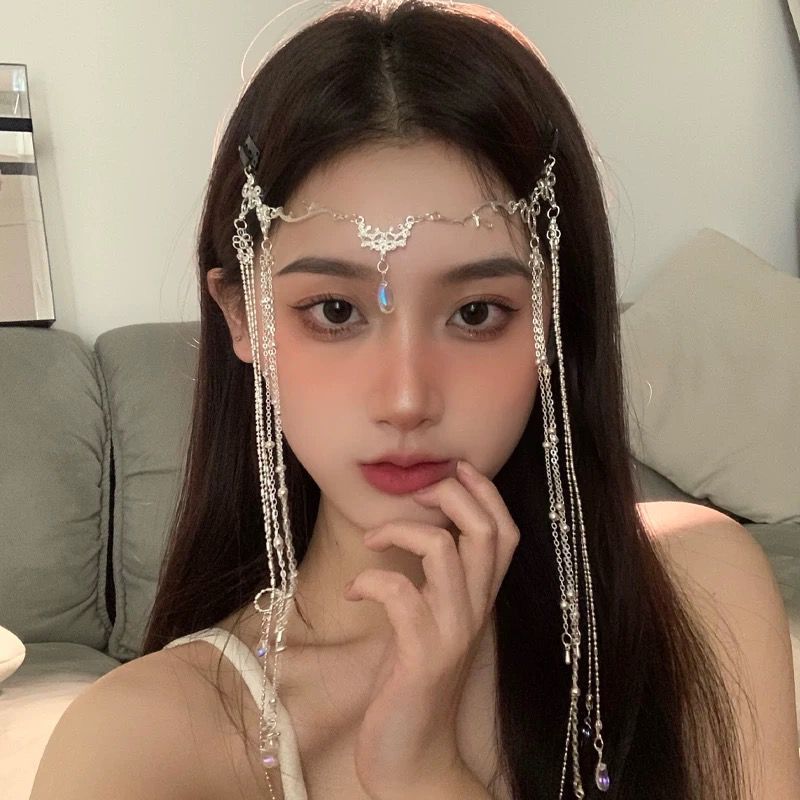 Ancient-style Hanfu Headpiece Exotic Photo Prop photo 8
