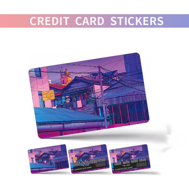 Credit Card Personalized Stickers photo 4