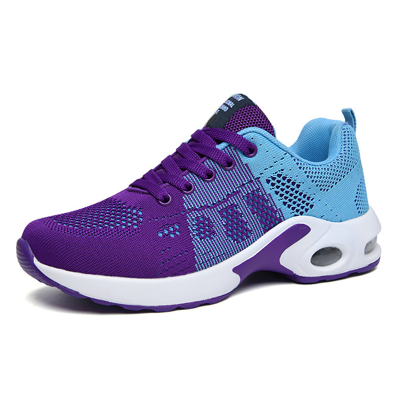 Dense Mesh Flyknit All-matching Comfortable Casual Women Sneaker photo 5