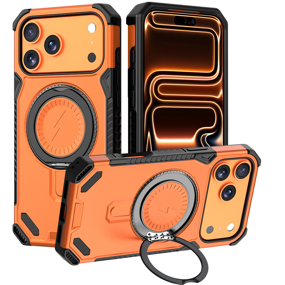 Magnetic Bracket Ring-clasp Phone Case photo 6