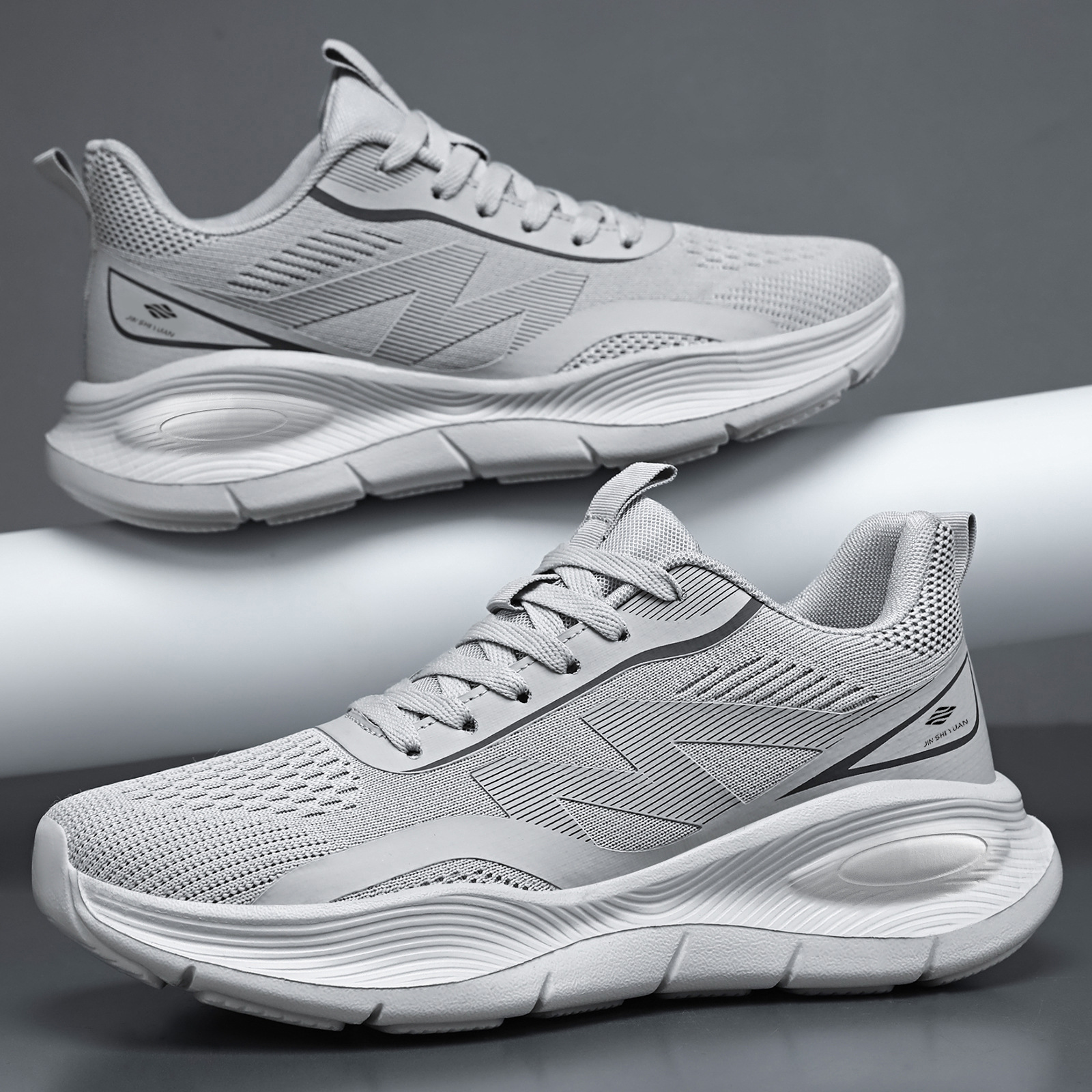 Spring Lightweight Mens Solid-color Versatile Casual Shoes photo 2