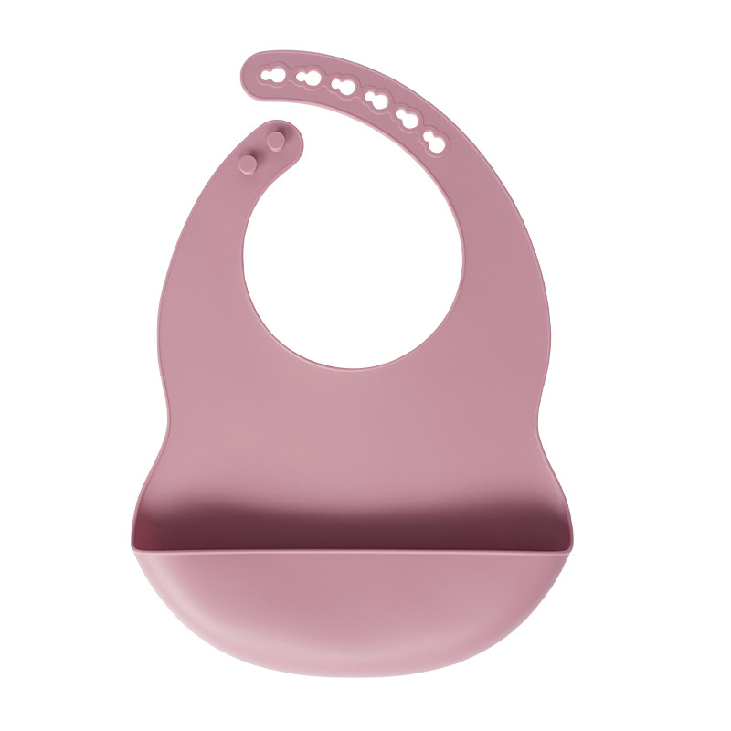 Silicone Bib Baby Feeding Bib Waterproof Food-grade photo 3