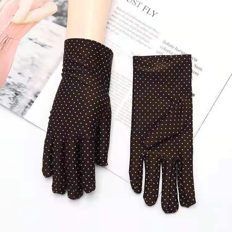 Spandex High Elastic Jewelry Etiquette Sun Protection Dance Driving Gloves For Performance photo 5