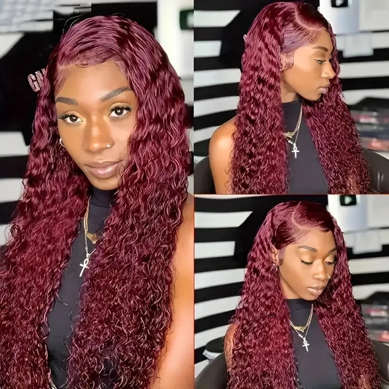 Womens Medium-length African Small Curls photo 7