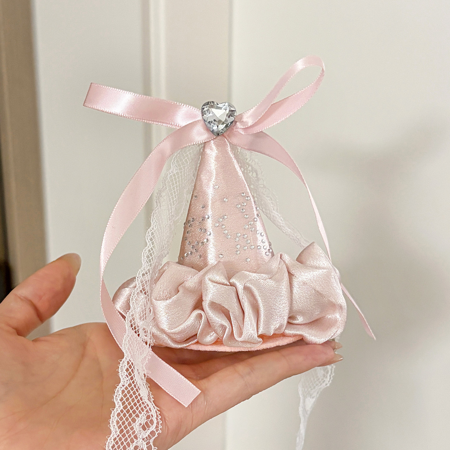 Atmospheric Lace Bow Hair Clip For Girls photo 6