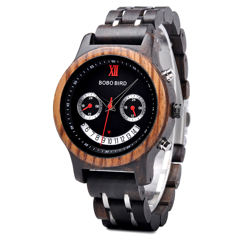Wooden Classic Wooden Pointer-style Quartz Watch photo 5