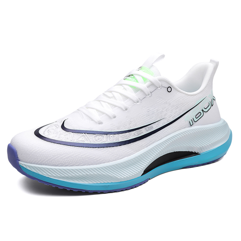 Breathable Soft-soled Mesh Surface Trendy Running Shoes Fashion Sneaker Men photo 3
