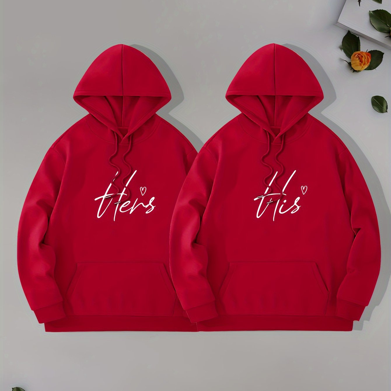 Stylish Casual Loose-fitting Unisex Hoodie For Couples photo 1